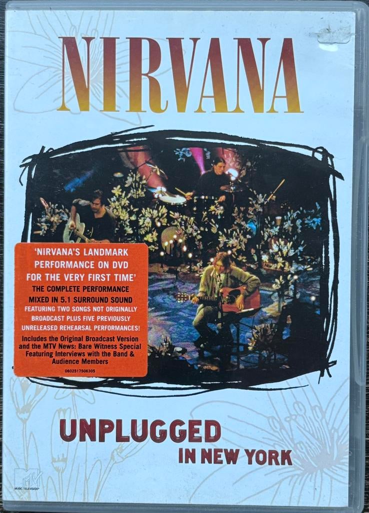 NIRVANA - MTV Unplugged In New York, Cd's en Dvd's, Alle leeftijden, Ophalen of Verzenden, Zo goed als nieuw, Muziek en Concerten