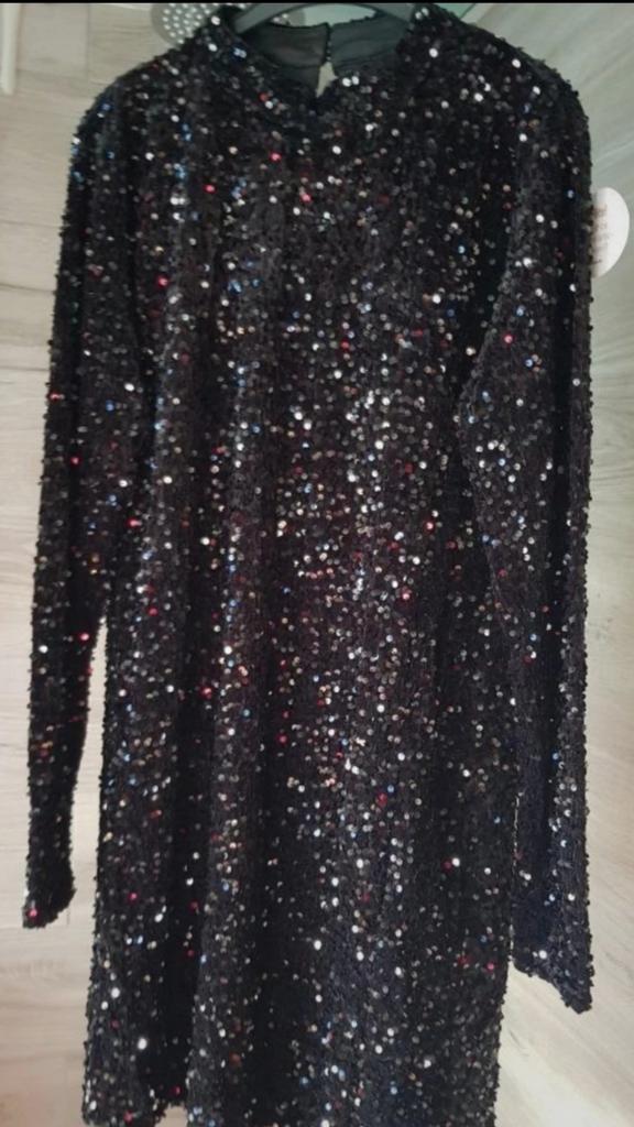 Glitterjurk M44, Ophalen of Verzenden, Maat 42/44 (L)