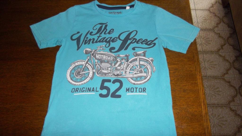 T-shirt avec moteur cool - taille 122, Enfants & Bébés, Enlèvement ou Envoi, Palomino, Garçon, Chemise ou À manches longues