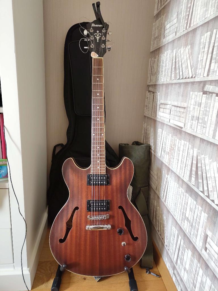 Ibanez AS53, Muziek en Instrumenten, Snaarinstrumenten | Gitaren | Elektrisch, Gebruikt, Semi-solid body, Ibanez, Ophalen of Verzenden