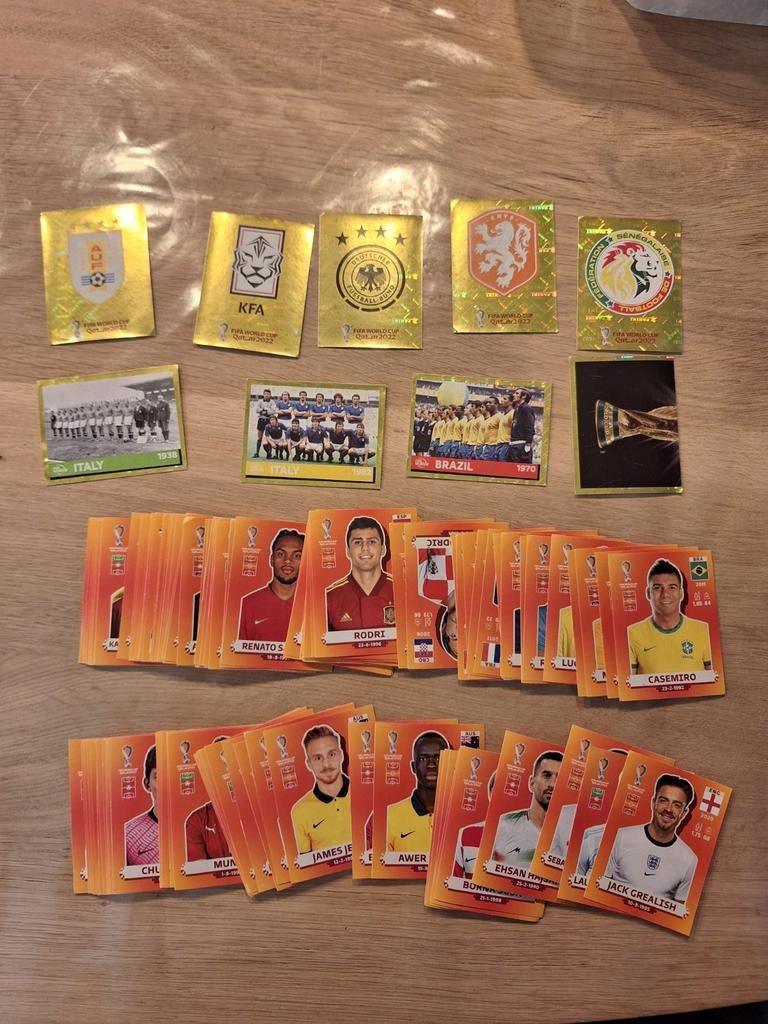 Autocollants de football Panini WK2022 Qatar, Enlèvement