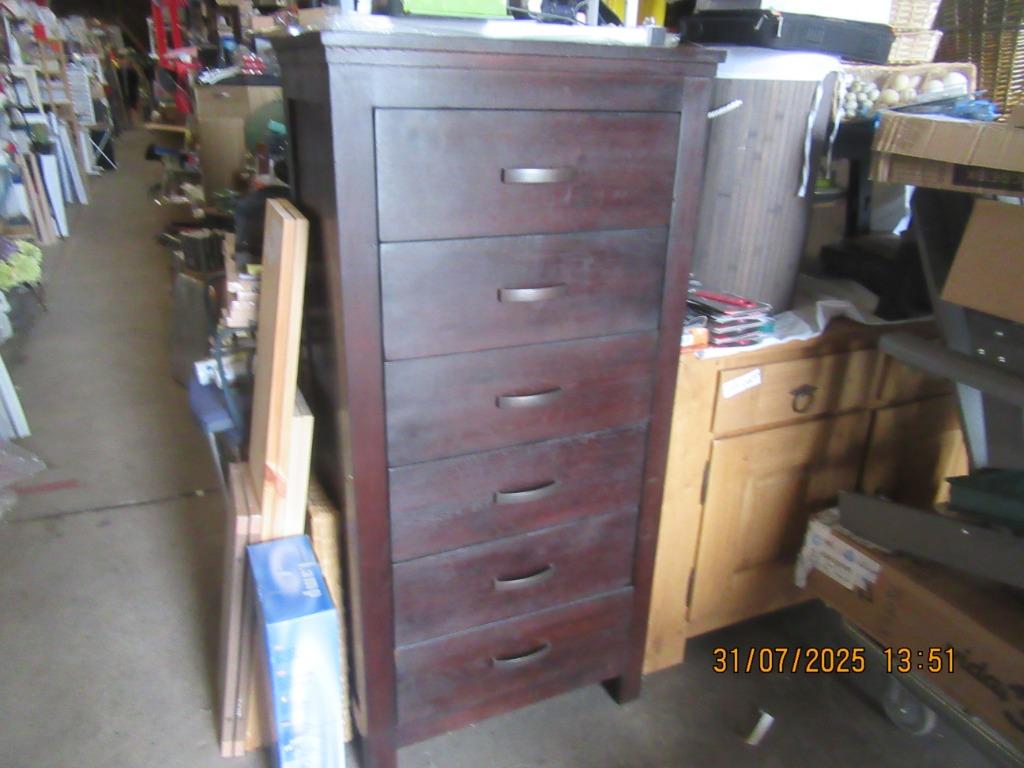 MEUBLE COLONNE 6 TIROIRS, Maison & Meubles, Enlèvement, Neuf, Rustique