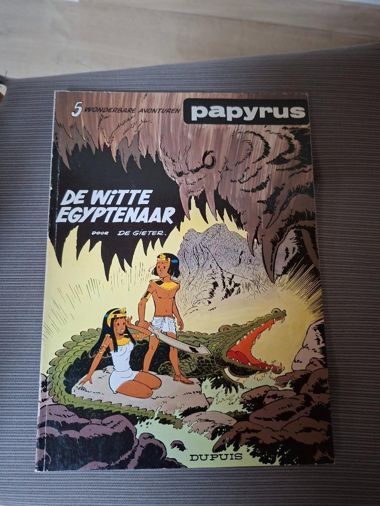 Papyrus: De witte Egyptenaar, Boeken, Stripverhalen, Gelezen, Eén stripboek, Ophalen of Verzenden
