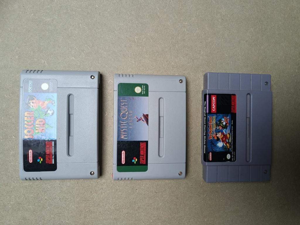 Snes games, Ophalen, Gebruikt