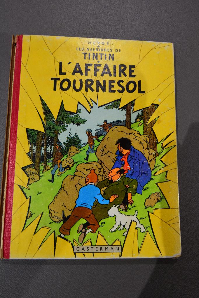 Tintin Hergé EO L'affaire Tournesol, Enlèvement ou Envoi, Une BD, Utilisé, Hergé