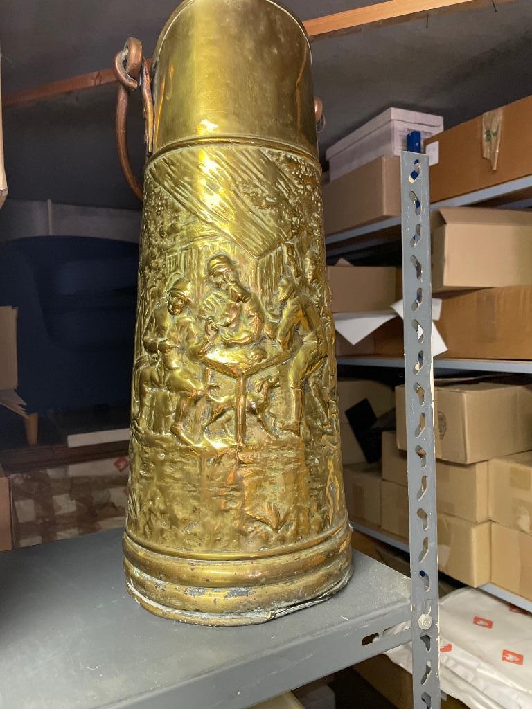 Koperen kolenemmer, Antiek en Kunst, Ophalen