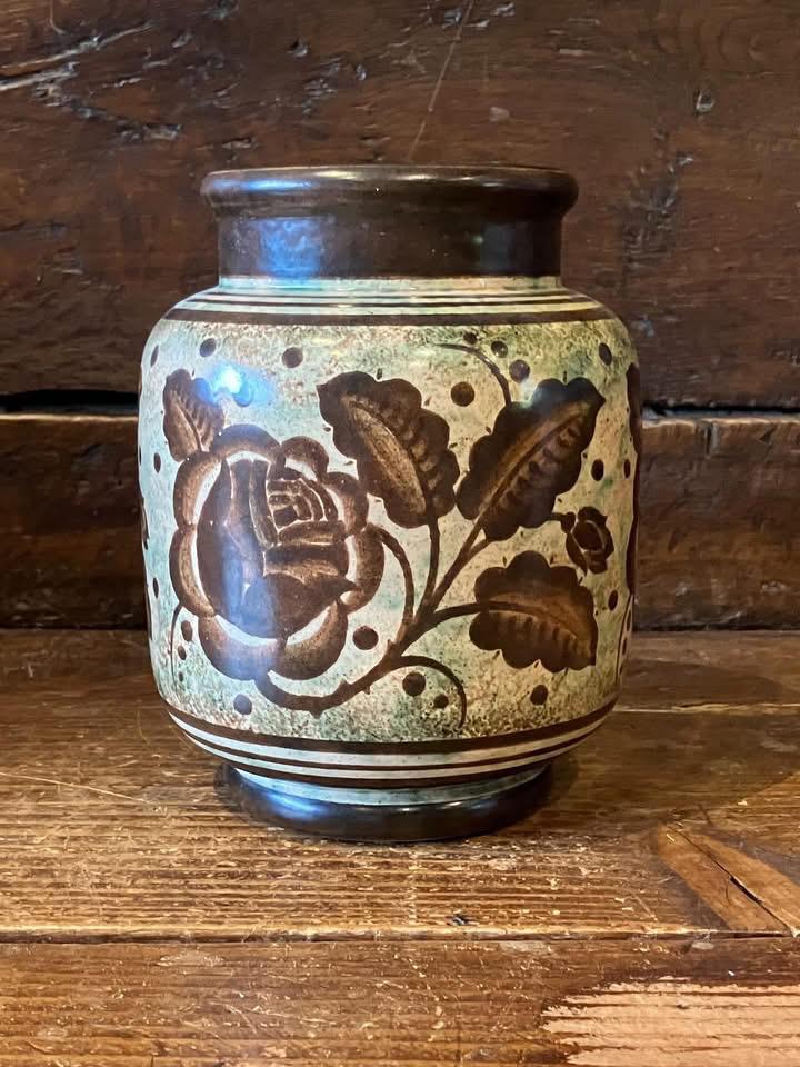 Vase Boch Keramis Catteau, Enlèvement