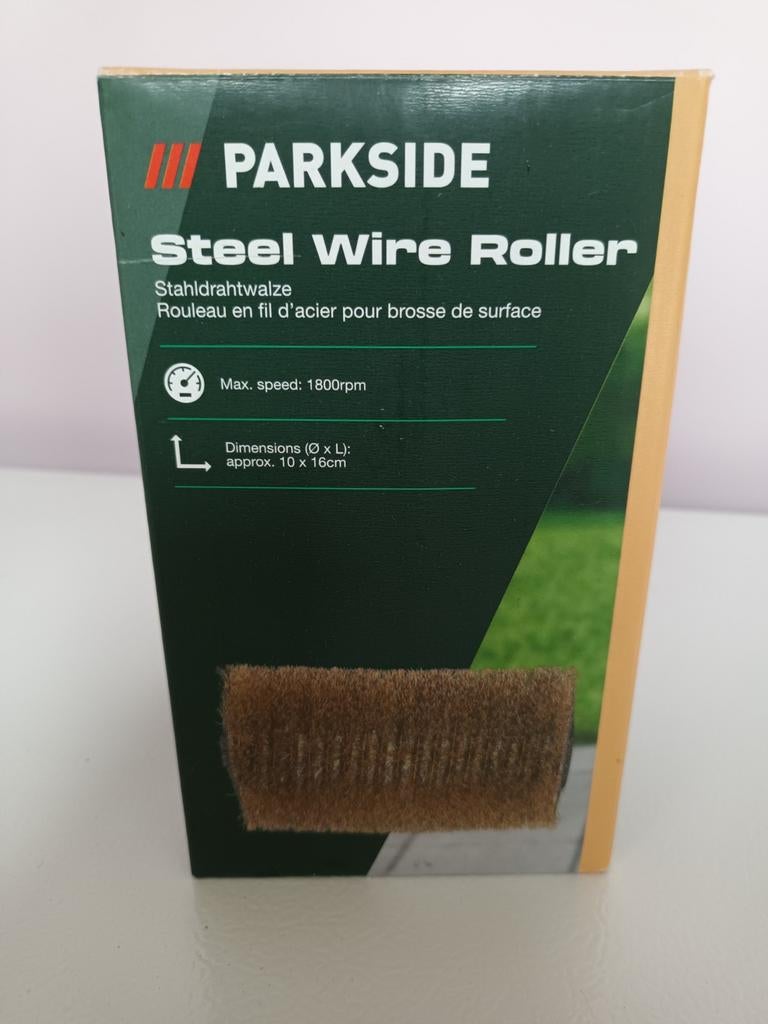 Stalen schuurborstel, Ophalen of Verzenden, Zo goed als nieuw