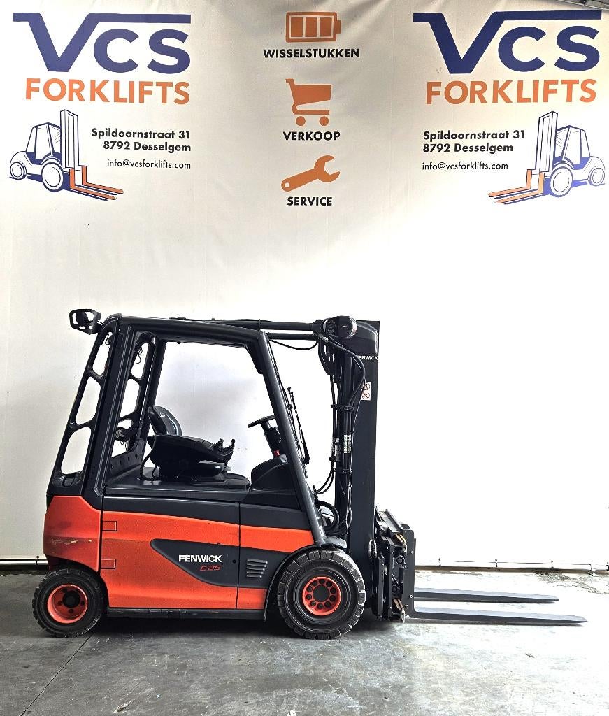 Linde heftruck e25 387-02 2022 2446uren + garantie, Ophalen, Linde, Heftruck, Elektrisch