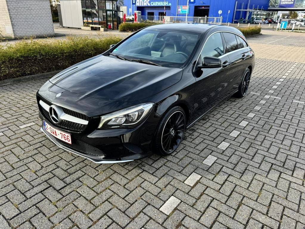 Mercedes 200d cla shooting break, Auto's, Voorwielaandrijving, CLA, 4 cilinders, Zwart