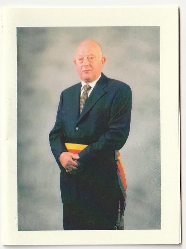 Jan DE GRUYTER Keysers Burgemeester Rijkevorsel Edegem 2005, Verzamelen, Bidprentjes en Rouwkaarten, Verzenden, Bidprentje