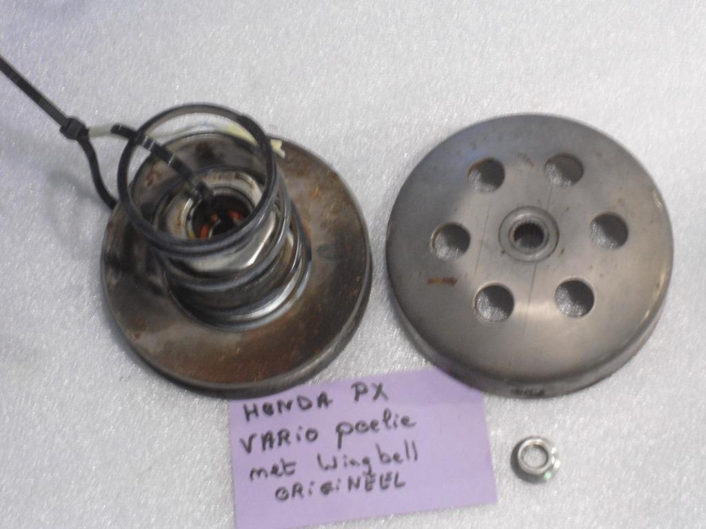 Honda px : achterste poelie met wing bell, Fietsen en Brommers, Ophalen, Zo goed als nieuw, Blok, Honda px50