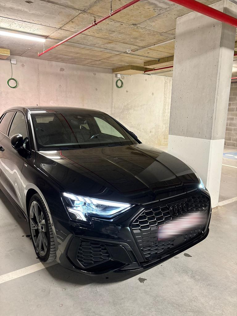 Audi A3 sport back (sport edition)110 ch , noir ,37000 km, Cuir, Achat, Euro 6, Carnet d'entretien