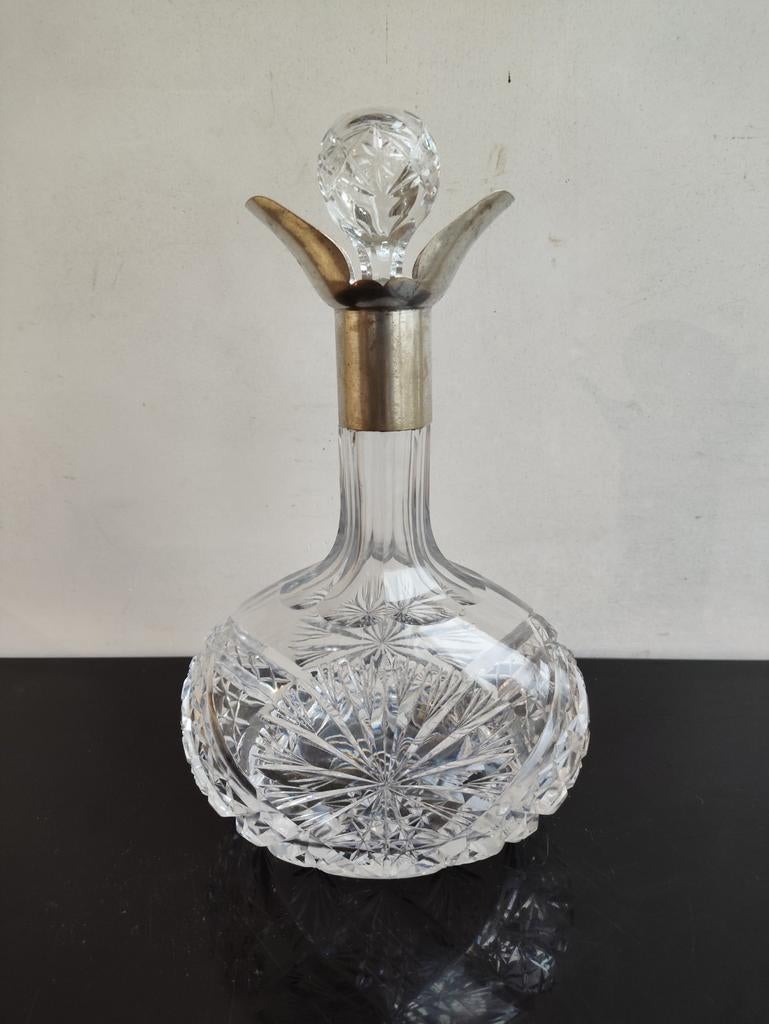 Fles van kristal, Verzenden