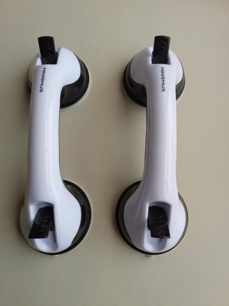2 Handgrepen met zuignap voor douche/bad, Ophalen, Nieuw