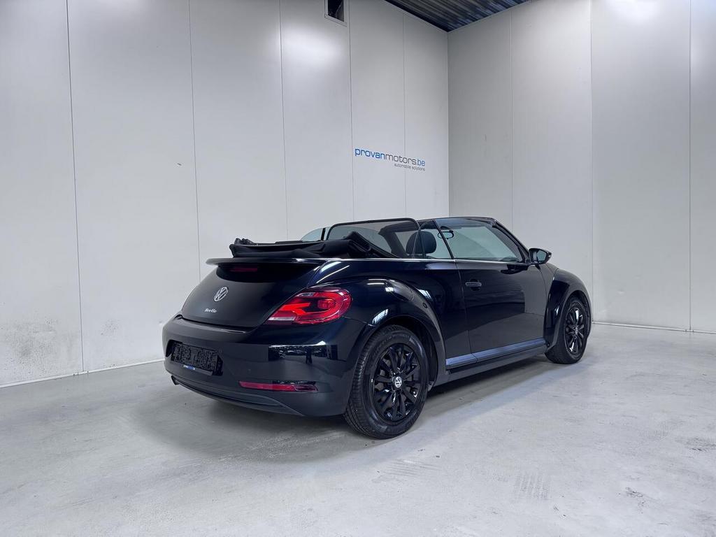 Volkswagen Beetle Cabrio 1.2 TSi Benzine Man.  - GPS - Blue, Auto's, Volkswagen, 0 kg, 4 zetels, 105 pk, 4 cilinders