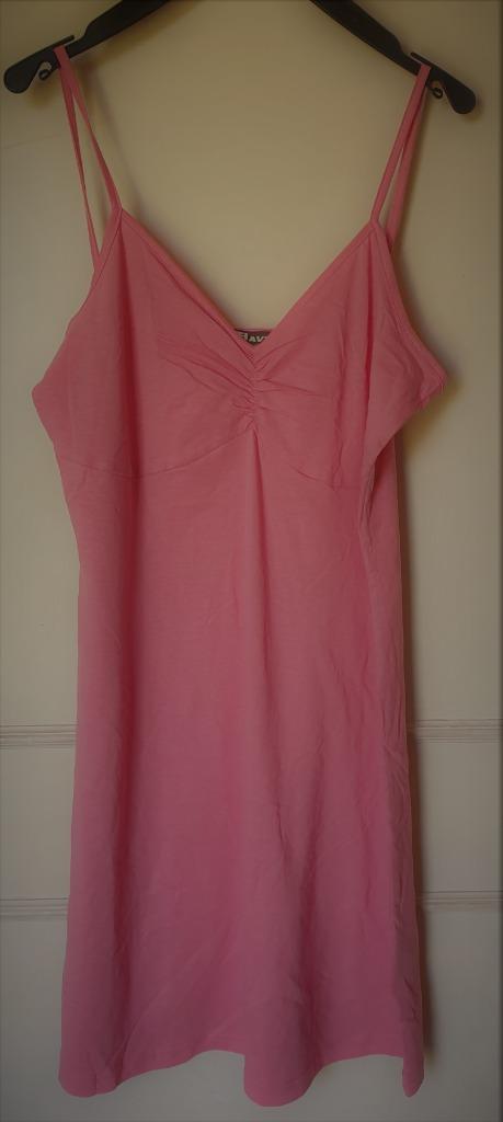stretch kleedje bain de soleil roos L katoen Nieuw, Neuf, Taille 38/40 (M), Enlèvement ou Envoi, Rose
