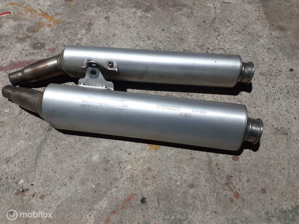 Uitlaatdemper dempers uitlaten Monster 620 750 900 1000 S4, Gebruikt, Ophalen of Verzenden