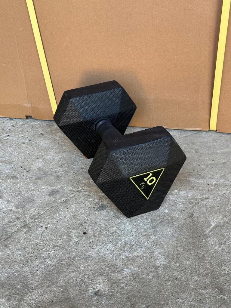 Halter Domyos 10kg, Sport en Fitness, Fitnessmaterialen, Ophalen, Gebruikt