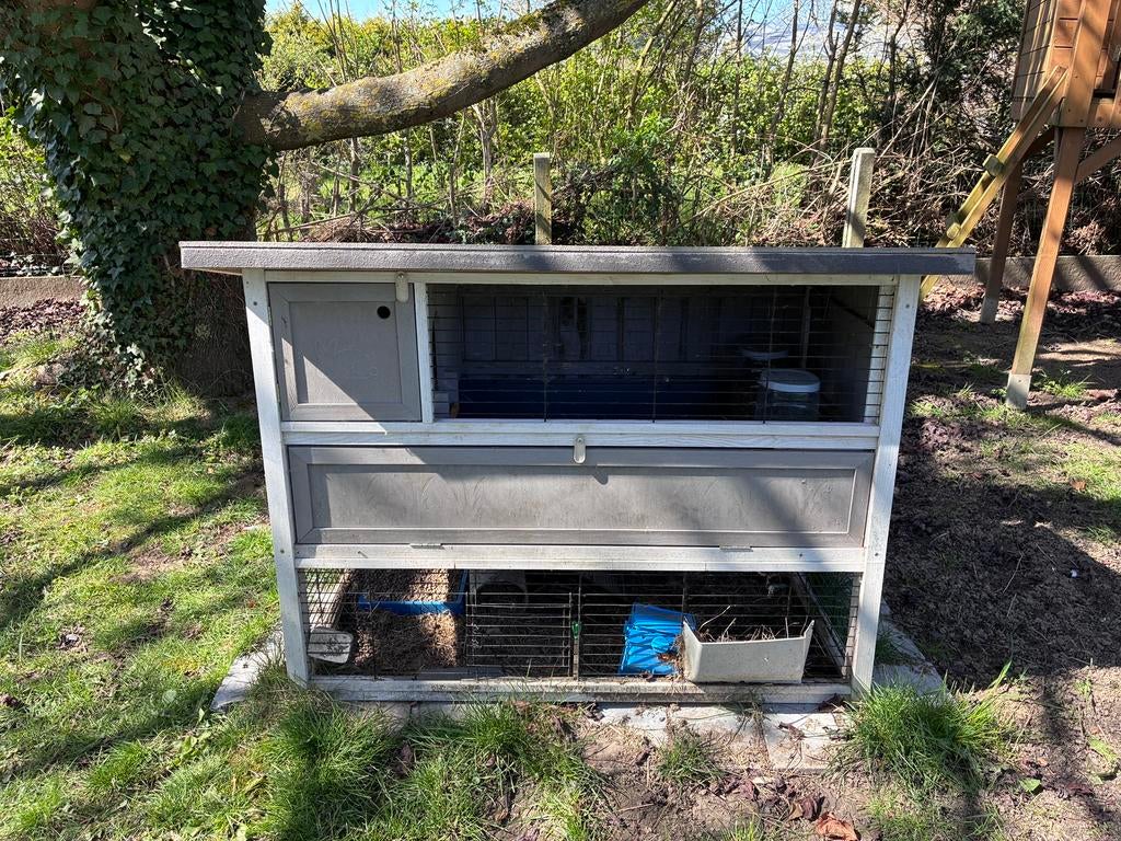 Cage à lapins, Animaux & Accessoires, Cage, Enlèvement, Utilisé, 110 cm ou plus