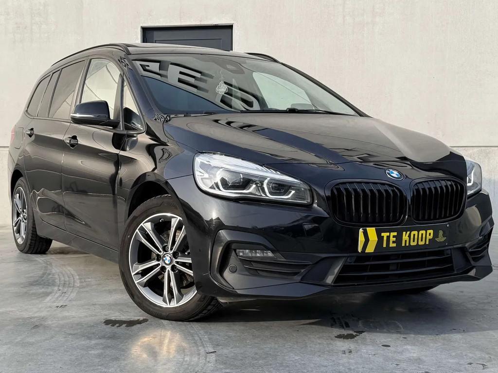 BMW 2 Serie Tourer 216 Gran *Pano*Headup*Camera*Led*Trekhaak, Auto's, Gebruikt, 136 pk, Zwart, USB
