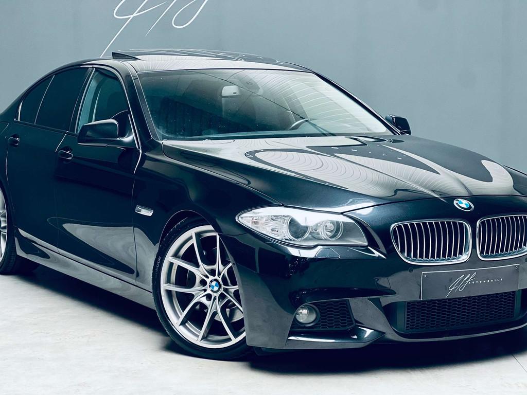 BMW 5 Serie 525 525 *TOIT OUVRANT*CARNET COMPLET* (bj 2011), Gebruikt, Zwart, 2993 cc, USB
