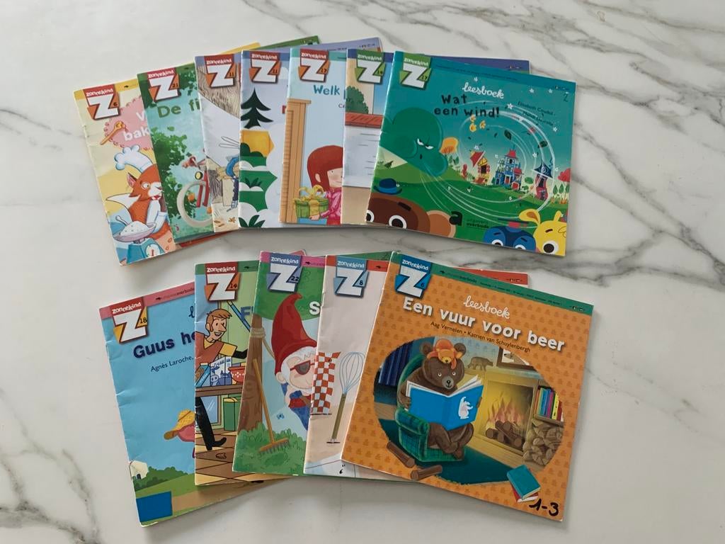 Bundel leesboekjes Zonnekind, Boeken, Gelezen, Fictie algemeen, Jongen of Meisje, Ophalen of Verzenden