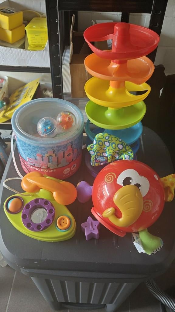 Speelgoed voor peuters, Ophalen