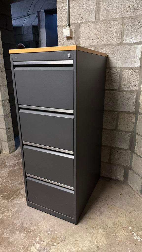 Archiefkast 4 laden gevuld met hangmappen, Ophalen, Gebruikt