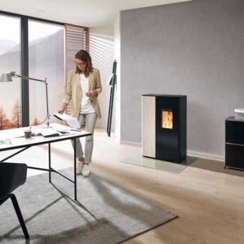 Pelletkachel Rika Sono, Meerkleurig, Overige materialen, Overige stijlen, Nieuw
