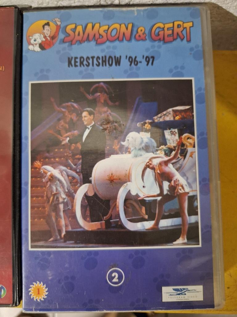 Studio 100 vhs samson, Ophalen of Verzenden, Gebruikt, Film, Overige typen