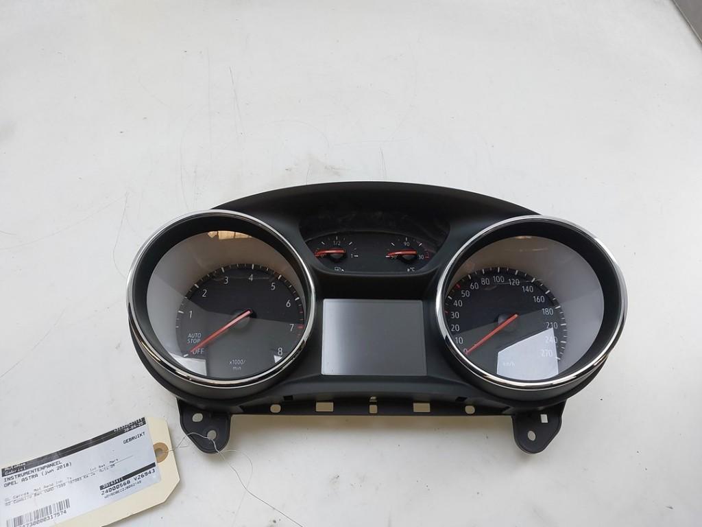 INSTRUMENTS DE BORD Opel Astra K Sports Tourer (|39143411|), Autos : Pièces & Accessoires, Utilisé, Opel
