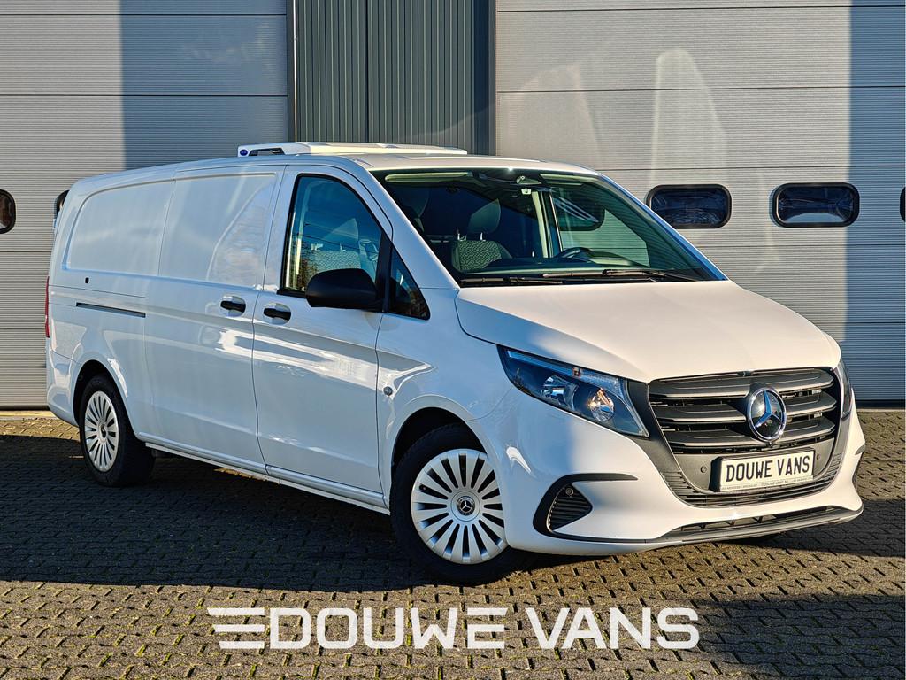 Mercedes-Benz Vito L3 116 Koelwagen Automaat MBUX Camera Nav, Auto's, Automaat, Stof, Gebruikt, Zwart