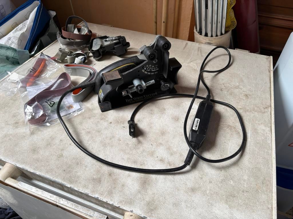 Workscharp slijpmachine, Doe-het-zelf en Bouw, Ophalen, Zo goed als nieuw