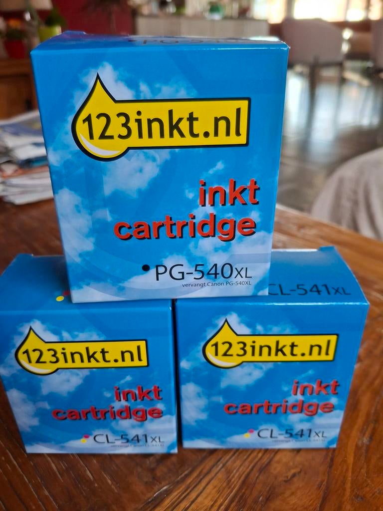 Inkt cartridge Canon PG-540 en 541, Computers en Software, Printerbenodigdheden, Ophalen, Nieuw, Cartridge, Canon
