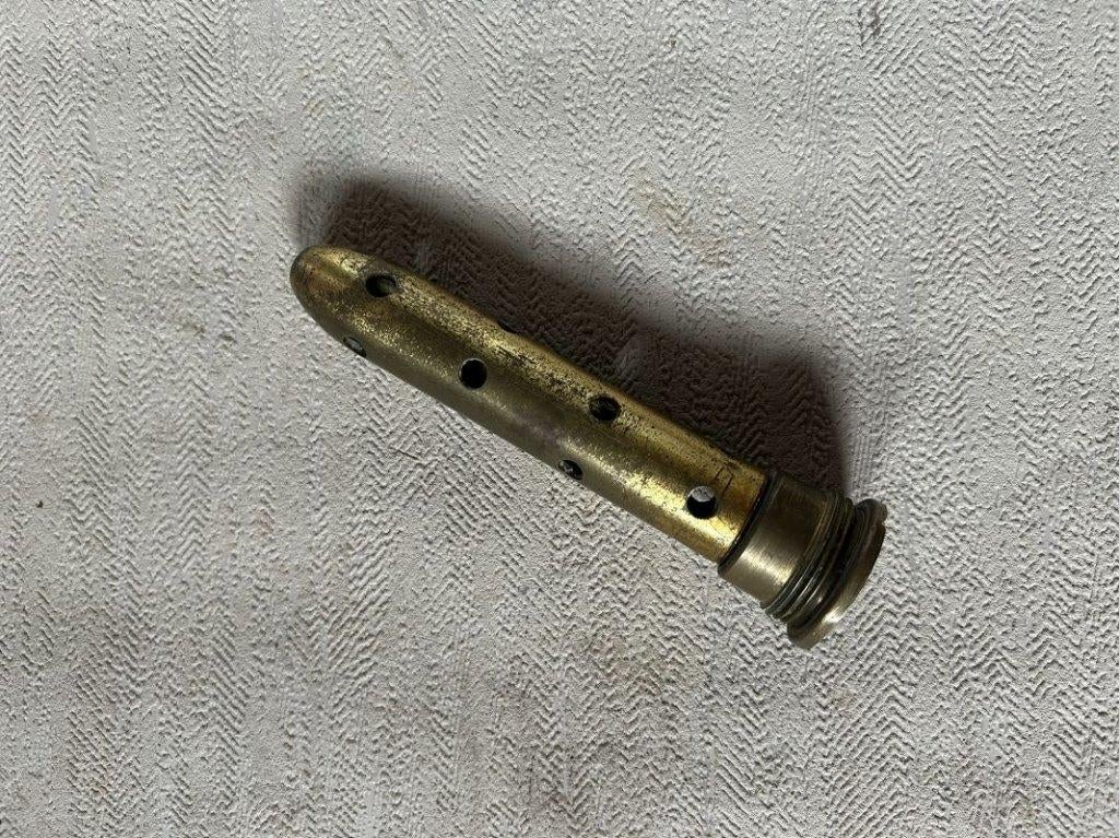 wo2 - Britse fuse voor betere verbranding - 1944 - LEEG, Verzamelen, Ophalen of Verzenden, Landmacht, Hulzen of Bodemvondsten