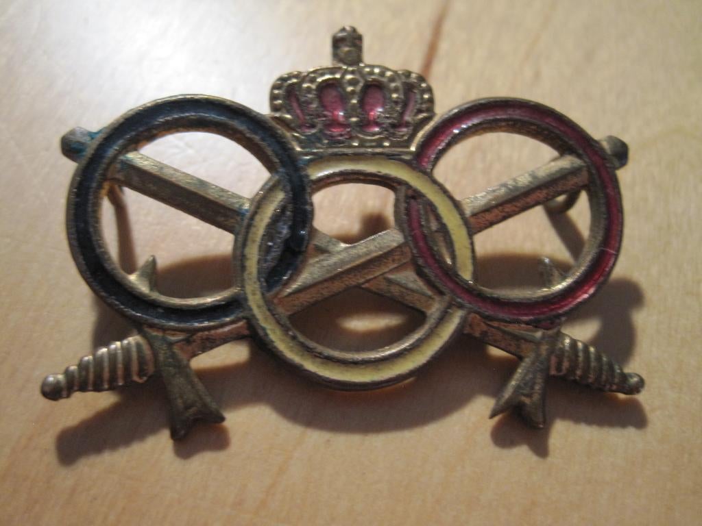 Militair embleem, Verzamelen, Militaria | Algemeen, Verzenden, Landmacht, Embleem of Badge