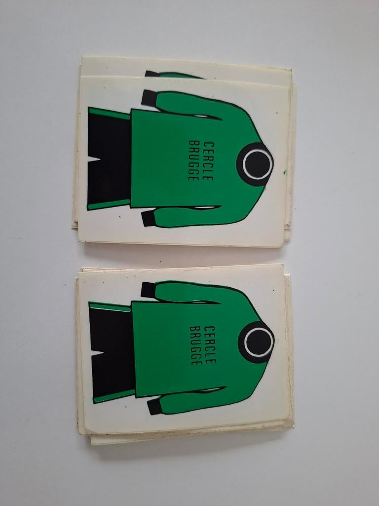 Stickers Cercle Brugge des années 80, Enlèvement ou Envoi