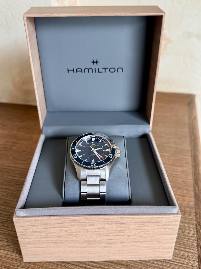 Montre Homme Hamilton, Handtassen en Accessoires, Horloges | Heren, Overige merken, Staal, Staal, Polshorloge