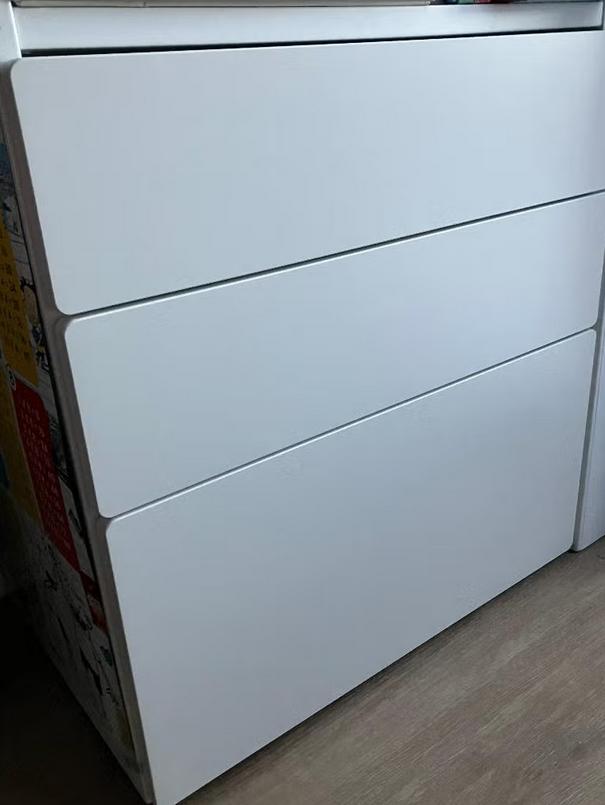 Trois tiroirs blancs pour une combinaison SMASTAD, Maison & Meubles, Armoires | Commodes, Comme neuf, Moins de 100 cm, 50 à 100 cm