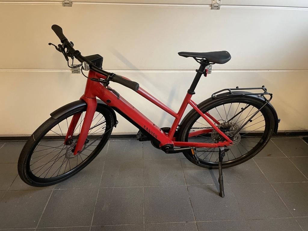 Sportieve Canyon Commuter:ON 7, Fietsen en Brommers, Fietsen | Racefietsen, 28 inch, 10 tot 15 versnellingen, Aluminium, Zo goed als nieuw