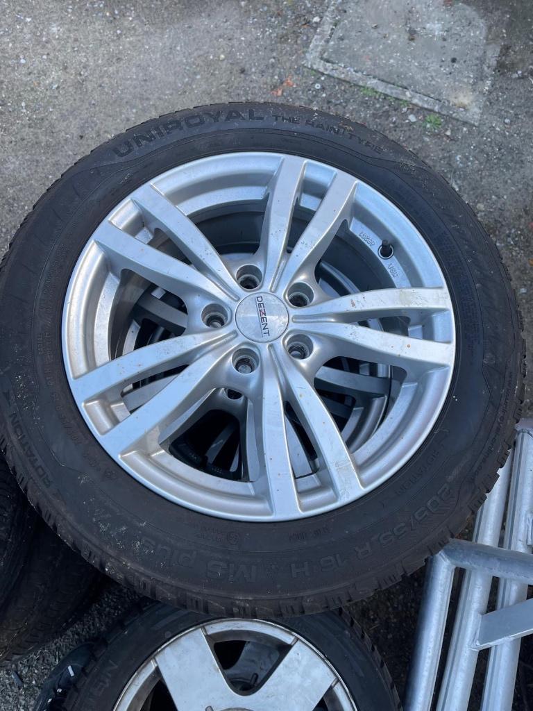 Valgen 16 inch volvo v40, Auto-onderdelen, Ophalen, Gebruikt, 16 inch, Banden en Velgen
