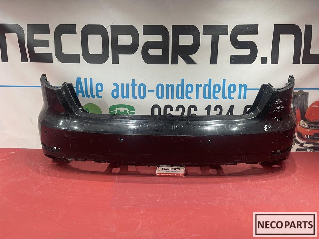AUDI A3 8V 8V4 S LINE SPORTBACK ACHTERBUMPER BUMPER, Arrière, -, Haillon arrière, Audi