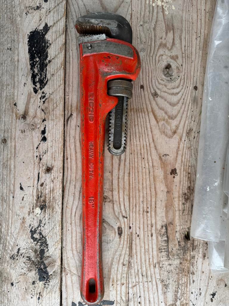 Clé anglaise Ridgid, Bricolage & Construction, Outillage | Outillage à main, Enlèvement, Utilisé