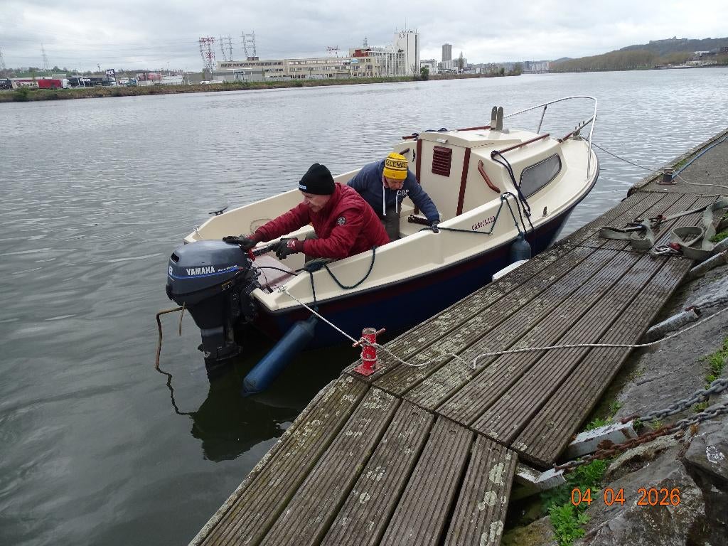 YAMAHA 8CV 4 TPS ARBRE LONG, 5 à 10 ch, Utilisé, Moteur hors-bord, Essence