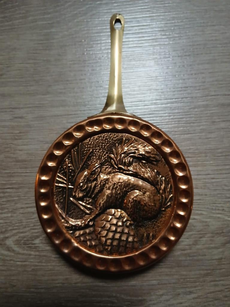 Mini poêle en cuivre, Enlèvement, Cuivre