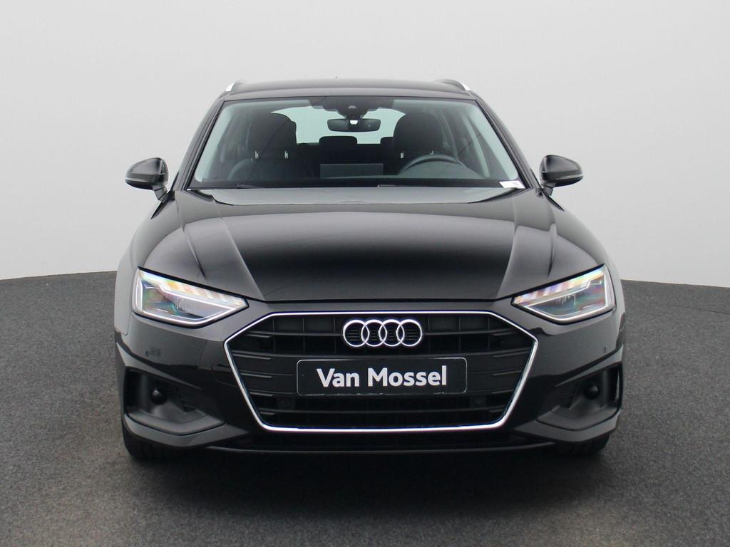 Audi A4 Avant 2.0 35 TDi 120kW S tronic LEDER | NAVI | ZETEL, Auto's, Audi, Stof, Gebruikt, Zwart, 4 cilinders