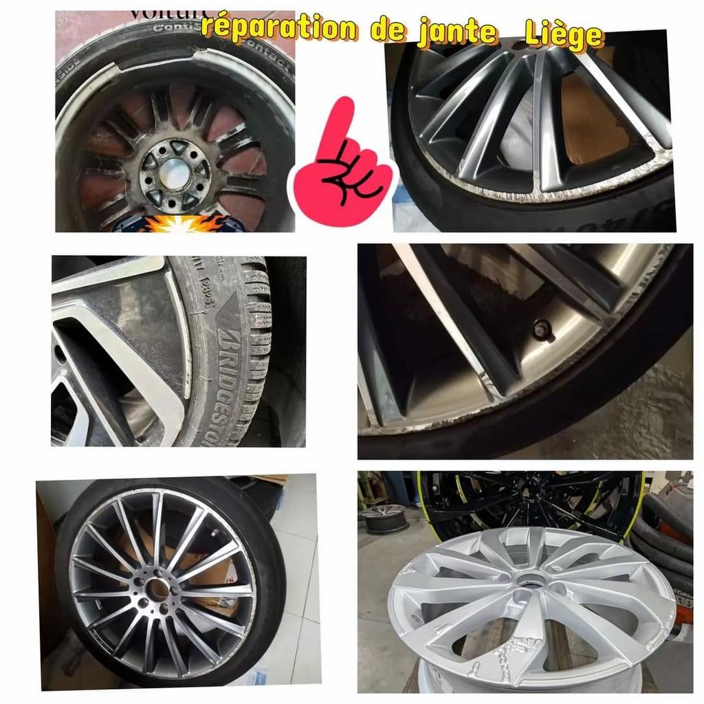 Reparatie van gebarsten of bekraste autovelgen, Ophalen of Verzenden