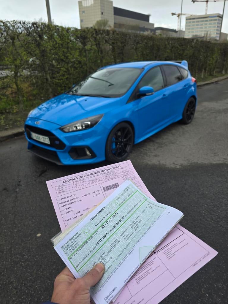 Ford focus rs Mk3 reeds blanco gvv!!! 367pk 4x4, Autos, Ford, Focus, Euro 6, Entreprise, Noir