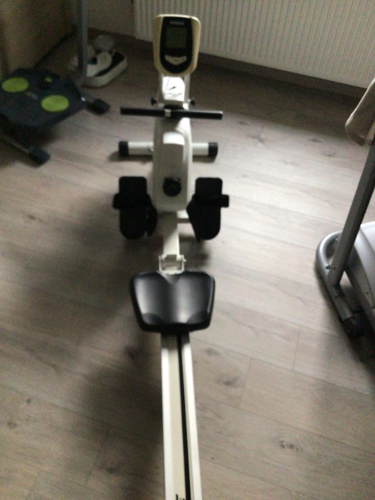 Roeimachine, Sport en Fitness, Ophalen, Benen, Gebruikt, Metaal